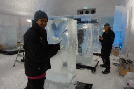 IsSkulptur Symposium ICEHOTEL Jukkasjärvi