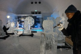 IsSkulptur Symposium ICEHOTEL Jukkasjärvi