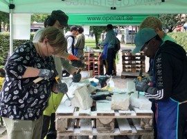 Skapa i sten - OpenArt Örebro och Skulptörförbundet 