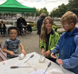 Skapa i sten - OpenArt Örebro och Skulptörförbundet 