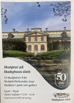 Skulptur på Ekebyhovs slott. 