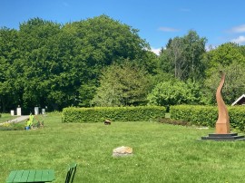 Skulptur på Ekebyhovs slott