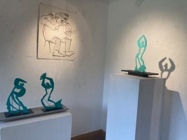 Skulptur på Ekebyhovs slott